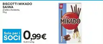 Coop Mikado Saiwa Biscotti offerta