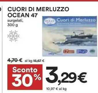 Coop Ocean 47 Cuori Di Merluzzo offerta