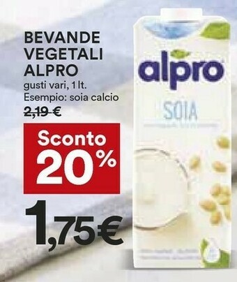 Coop Alpro Bevande Vegetali offerta