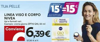 Coop Nivea Linea Viso E Corpo offerta