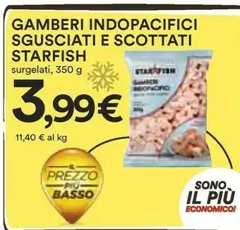Coop Starfish Gamberi Indopacifici Sgusciati E Scottati offerta