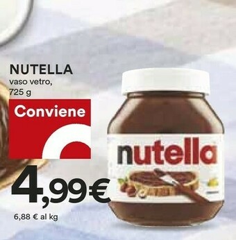 Coop Ferrero Nutella offerta