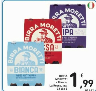 Conad Moretti Birra offerta