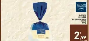 Conad Sapori Burro offerta