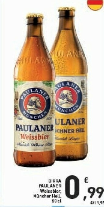Conad Paulaner Birra offerta