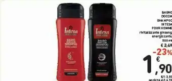 Conad Intesa Bagnoschiuma offerta