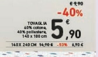 Conad Tovaglie offerta