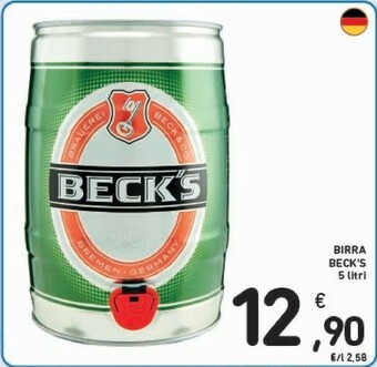 Conad Becks Birra offerta