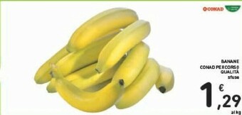 Conad Banane offerta