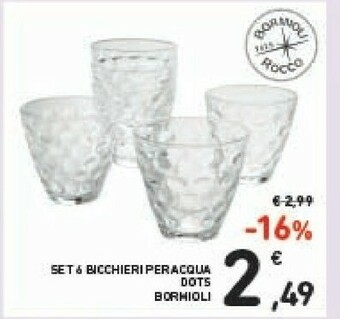 Conad Bicchieri offerta