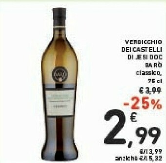 Conad Vino bianco offerta