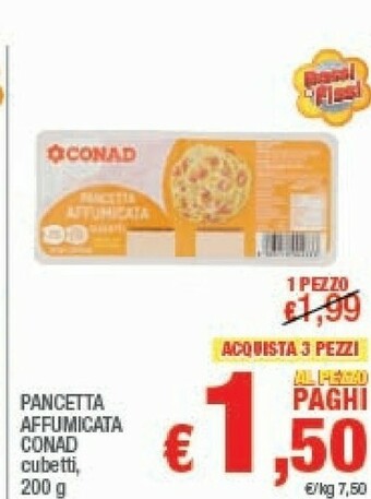 Conad Pancetta offerta