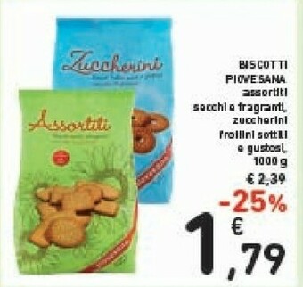 Conad Piovesana Biscotti offerta