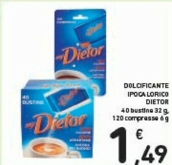 Conad Dietor Dolcificanti offerta