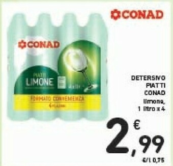 Conad Detersivo piatti offerta