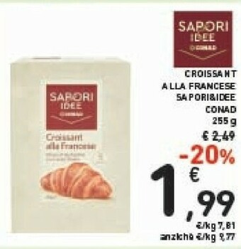 Conad Sapori Croissant offerta