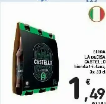 Conad Castello Birra offerta