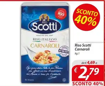 Riso Scotti Carnaroli kg.1