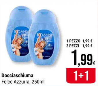 Supermercati Gulliver Docciaschiuma Felce Azzurra, 250ml offerta