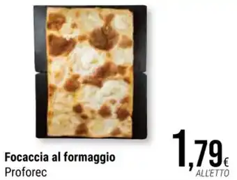 Supermercati Gulliver Focaccia al formaggio Proforec offerta