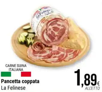 Supermercati Gulliver Pancetta coppata La Felinese offerta