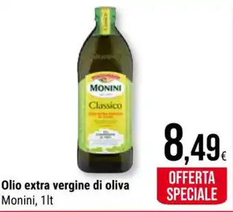 Supermercati Gulliver Olio extra vergine di oliva Monini, 1lt offerta