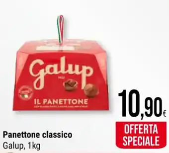 Supermercati Gulliver Panettone classico Galup, 1kg offerta