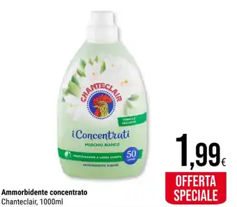 Supermercati Gulliver Ammorbidente concentrato Chanteclair, 1000ml offerta