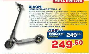 Euronics Xiaomi Monopattino Elettrico - 1S offerta