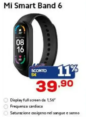 Euronics Xiaomi Mi Smart Band offerta