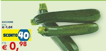 Esselunga Zucchine offerta