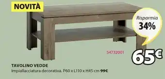 JYSK Tavolino Vedde offerta