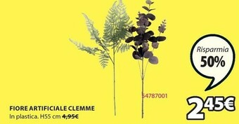 JYSK Fiore Artificiale Clemme offerta