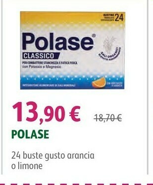 Lloyds Farmacia Polase 24 Buste Gusto Arancia offerta