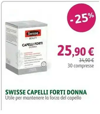Lloyds Farmacia Swisse Capelli Forti Donna offerta