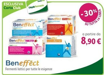Lloyds Farmacia Beneffect Fermenti Lattici offerta