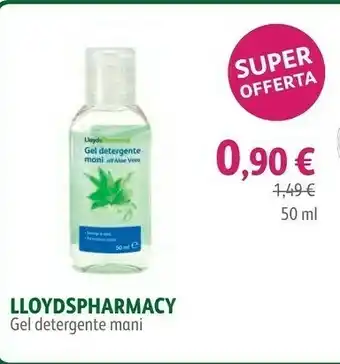 Lloyds Farmacia Lloydspharmacy Gel Detergente Mani offerta