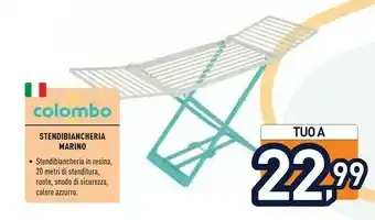 Unieuro Colombo Stendibiancheria Marino offerta