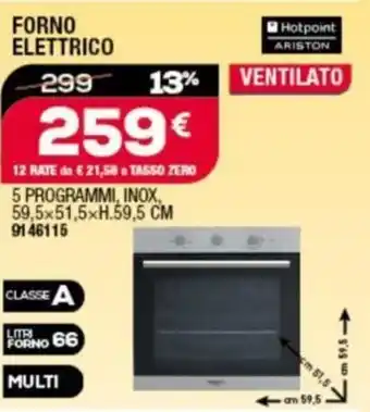 Hotpoint FORNO ELETTRICO