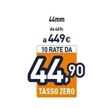 Unieuro Apple Watch Series 6 44 Mm OLED Rosso GPS (satellitare) offerta