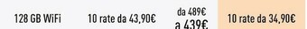 Unieuro Apple iPad 10.2" (ottava Gen.) Wi-Fi 128GB - Oro offerta