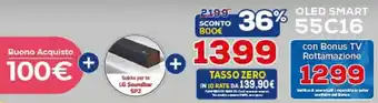 Euronics LG Oled Smart 55c16 offerta