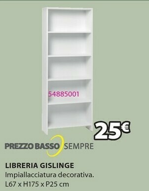 JYSK Libreria Gislinge offerta