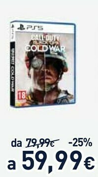 Unieuro Call Of Duty Cold War Ps5 offerta
