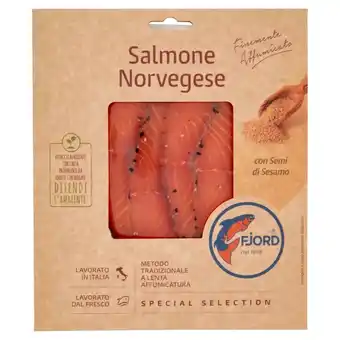Salmone affumicato norvegese fjord