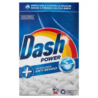 Detersivo in polvere per lavatrice dash power