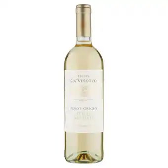 Coop Pinot grigio, cabernet sauvignon o merlot friuli aquileia d.o.c. superiore tenuta ca' vescovo offerta