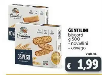Deco Supermercati Gentilini Biscotti Novellini offerta
