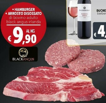 Deco Supermercati Hamburger Arrosto Disossato Di Bovino Adulto Black Angus Irlanda offerta