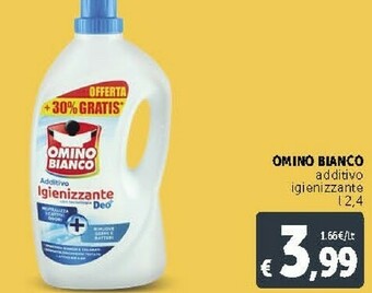 Deco Supermercati Omino Bianco Additivo Igienizzante offerta